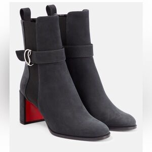 Christian Louboutin CL Chelsea Booty Ankle Boots|34